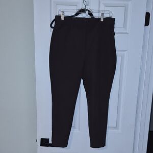 Express Dark Brown Ankle Pants